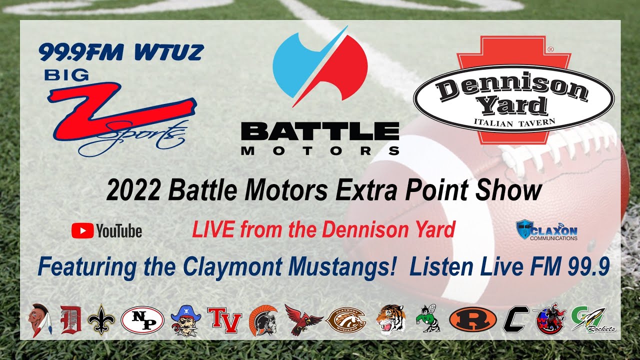 Battle motors extra point show big z sports 99 9 fm wtuz youtube