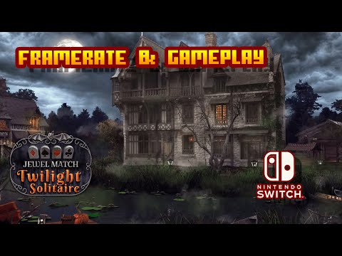 Jewel Match Twilight Solitaire - (Nintendo Switch) - Framerate & Gameplay