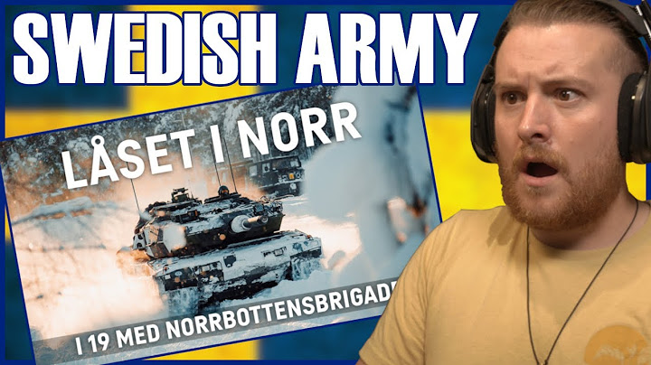 Royal Marine reagerar på svenska armén! Låset i norr – I 19 och Norrbottensbrigaden