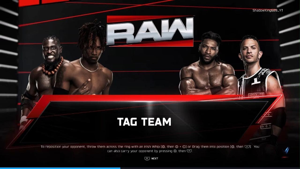 Je Von Evans & Oba Femi Vs  Trick Williams & Ricky Saints