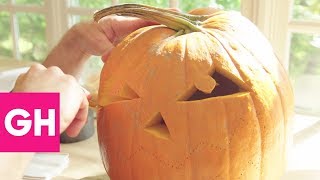 How to Carve the Perfect Pumpkin for Halloween | GH