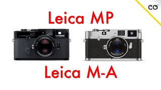 Where did the Leica MP & MA go? || Information screenshot 1