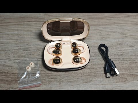 Беспроводные наушники Acer OHR659 Bluetooth 6.0 Наушники Дизайн клипсы Сенсорное управление, видео 1