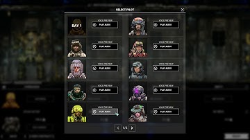 MechWarrior 5 Mercenaries - Instant Action pilots