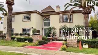 BURBANK California - driving tour [4K]