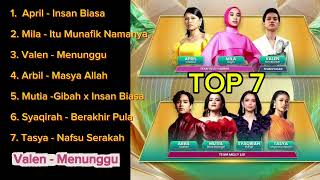 Download Lagu D'Academy 7 Top 7 #d'a7 #dangdut #indosiar #arbil #april #mila #valen #tasya #mutia #syaqirah  MP3