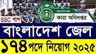 বাংলাদেশ জেল কারা অধিদপ্তর নিয়োগ ২০২৫ প্রকাশ | Bangladesh Jail Police Job Circular 2025