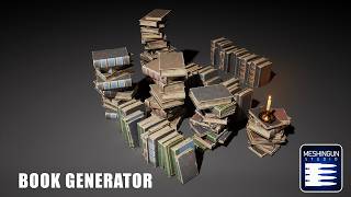 [Unreal] Book Generator by Meshingun