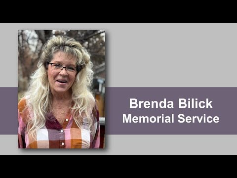 Brenda Bilick Memorial Service - 4/26/24