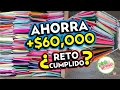 💰Ahorro de los 365 sobres| ¿Cumplimos el reto? / cuánto se ahorró 💰