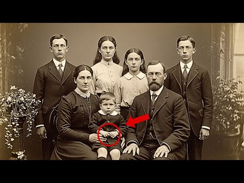 A family poses in 1904—but the youngest child's fingers reveal a a Shocking  Truth - YouTube