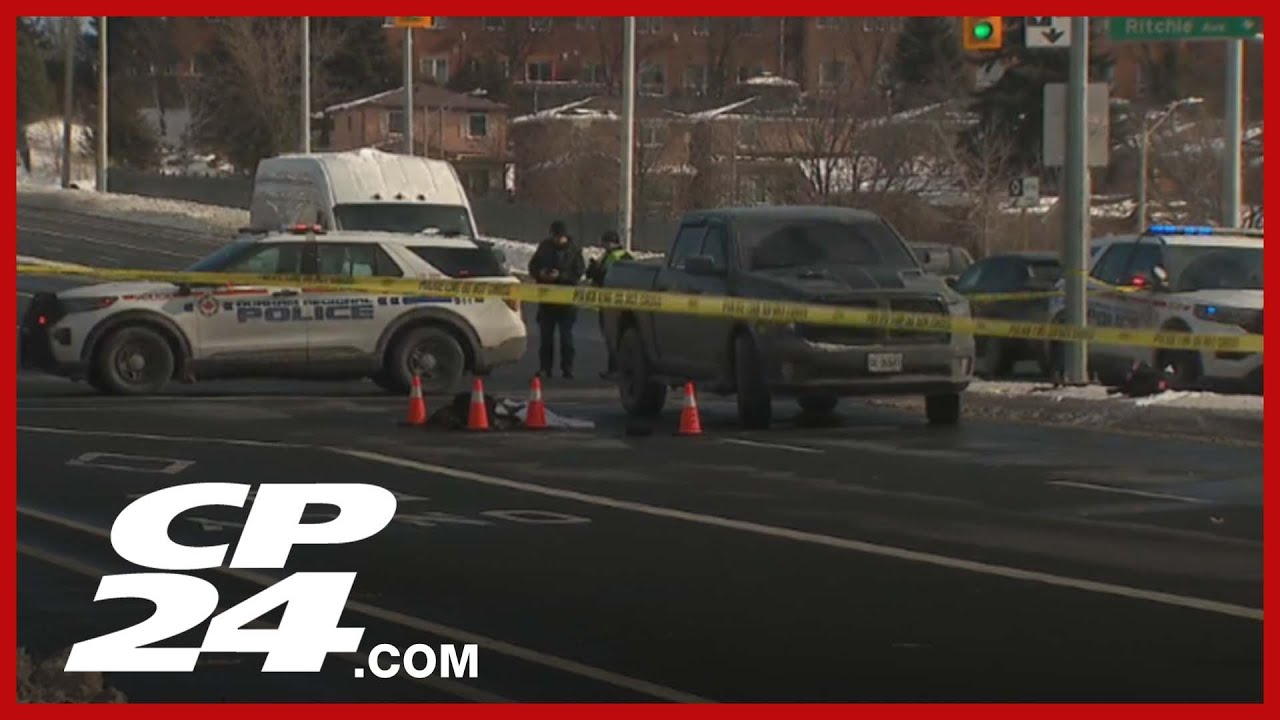 Woman critically injured after being struck by a vehicle in Ajax - YouTube