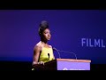 Jayme Lawson Honors Viola Davis at the 48th Chaplin Award Gala