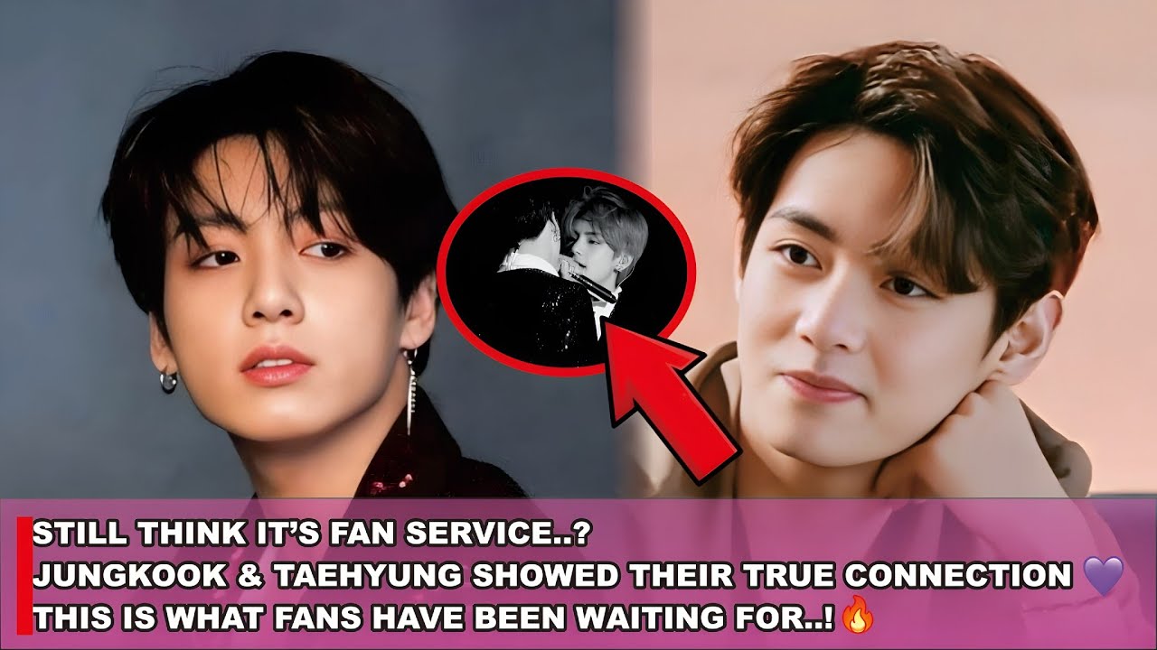 🚨 ХВАТИТ НАЗЫВАТЬ ЭТО ФАНСЕРВИСОМ! Чонгук и Тэхён наконец-то показали свою настоящую связь 😱