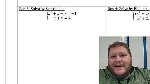 3.5 Nonlinear Systems Notes