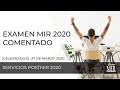 Examen MIR 2020 Comentado (celebrado el 27 de marzo de 2021)