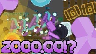 Starve.io GO GO!! 2000.00 Amethyst! Mr. Amethyst Picker