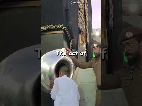 Video: In de hadj wordt het aanraken van de zwarte steen genoemd?