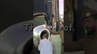Why Do Muslims Kiss This Stone | Black Stone Kaaba #shortsfeed screenshot 2