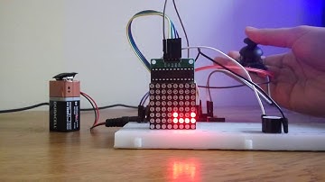 Snakeino - Arduino snake game using 8x8 dot display and joystick (CODE INCLUDED)