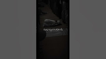 شريف مصطفى | سورة طه آية ١٣-١٦