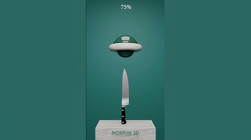 0% to 100% Knife vs Jelly | Satisfying 3D Soft Body Simulation | Blender Physics