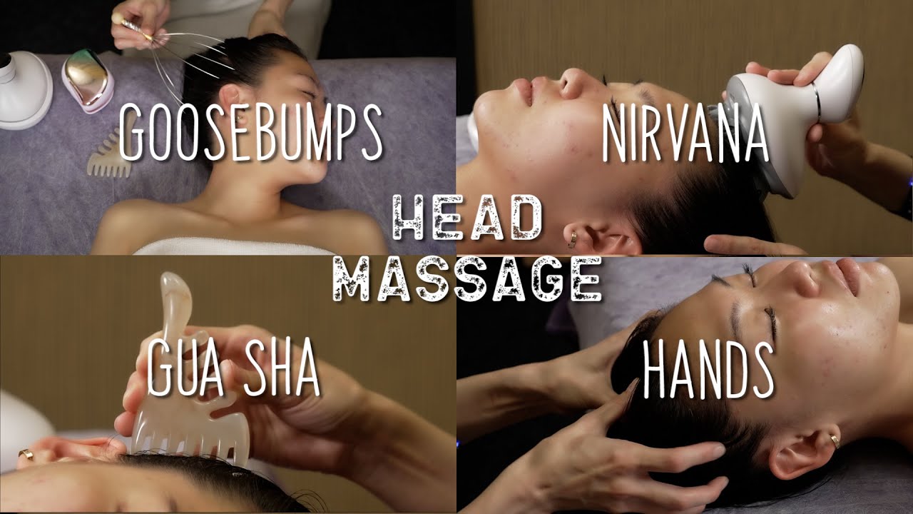 ASMR Scalp Massage with the BEST Tools for Relaxation and Sleep - YouTube
