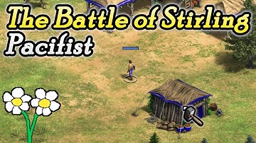 Is It Possible to Win the Battle of Stirling Without Killing Enemy Units?