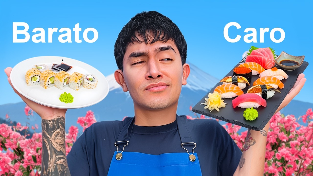 SUSHI BARATO VS CARO en JAPÓN 