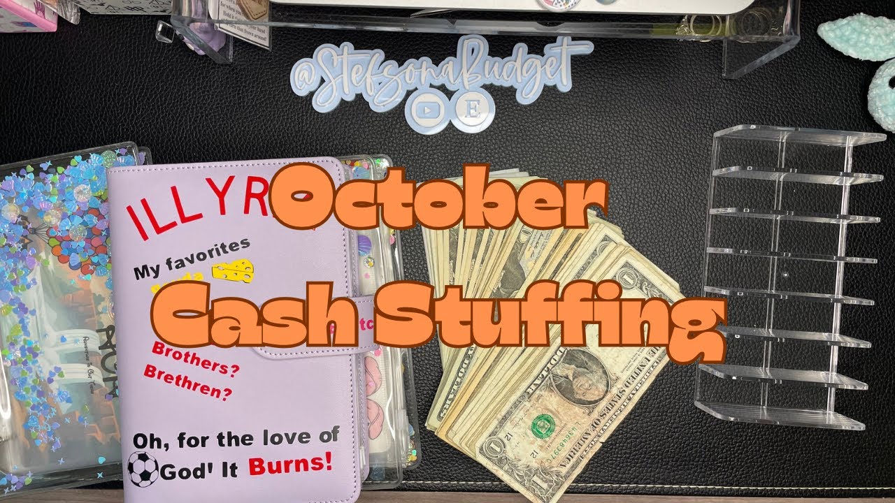 $1500 cash stuffing | Month ahead binder - YouTube
