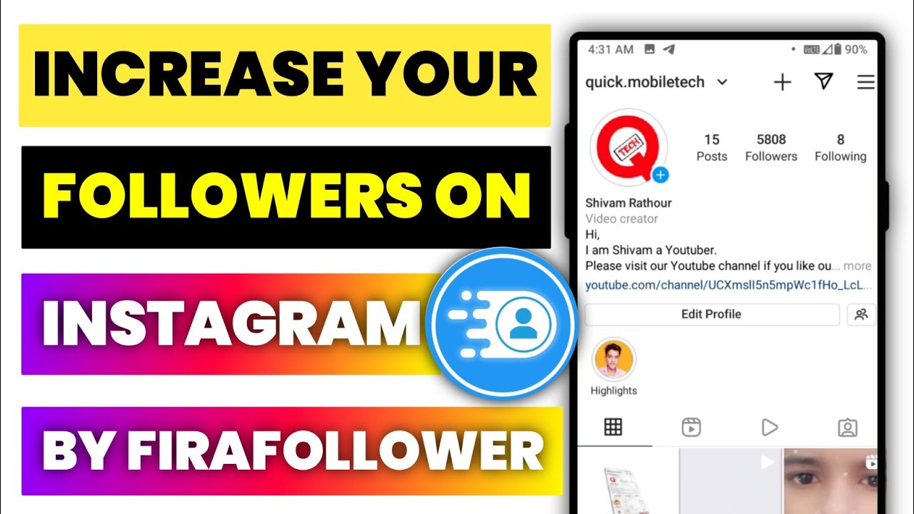 firafollower app se followers kaise badhaye new update || how to increase followers on instagram
