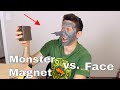 Giant Neodymium Magnet vs Magnetic Face Mask