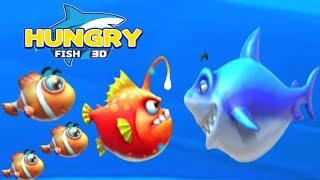 Hungry Fish 3D Gameplay Walkthrough Part 1 ~ All Gameplay Levels New Update Android & iOS screenshot 4