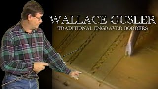 Traditional Kentucky Rifle Engraved Borders with Wallace Gusler | American Pioneer Video Clips