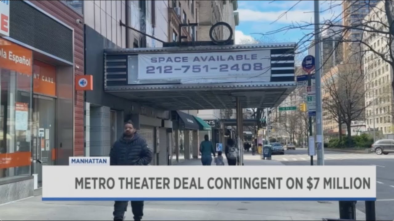 NY 1 Feature: UWSCC Plans To Restore the Historic Metro Theater on Upper West Side