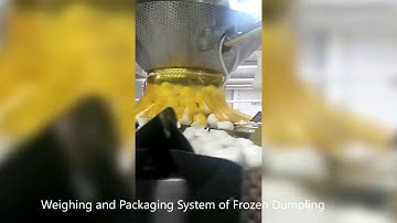 TOUPACK Weighing and Packaging System of Frozen food  /Dumpling
