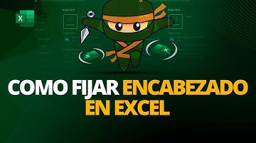 Como FIJAR ENCABEZADO en Excel para IMPRESIÓN