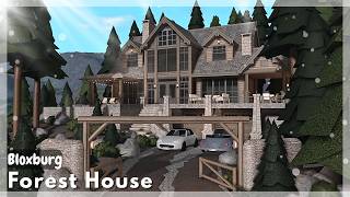 BLOXBURG: Forest Family House Speedbuild | Roblox House Build