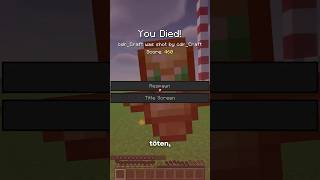 Diese Waffe kann JEDEN Spieler mit Rüstung und Totem sofort töten | Minecraft Trap
