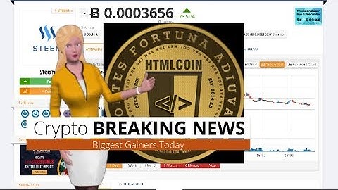 Cryptocurrency HTML Coin $HTML Appreciated 33% Over the Last Day