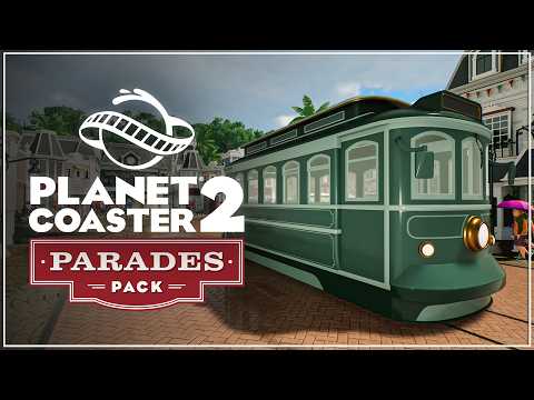 Building an Entrance, Transport Ride & Waterpark Plans! | Planet Coaster 2