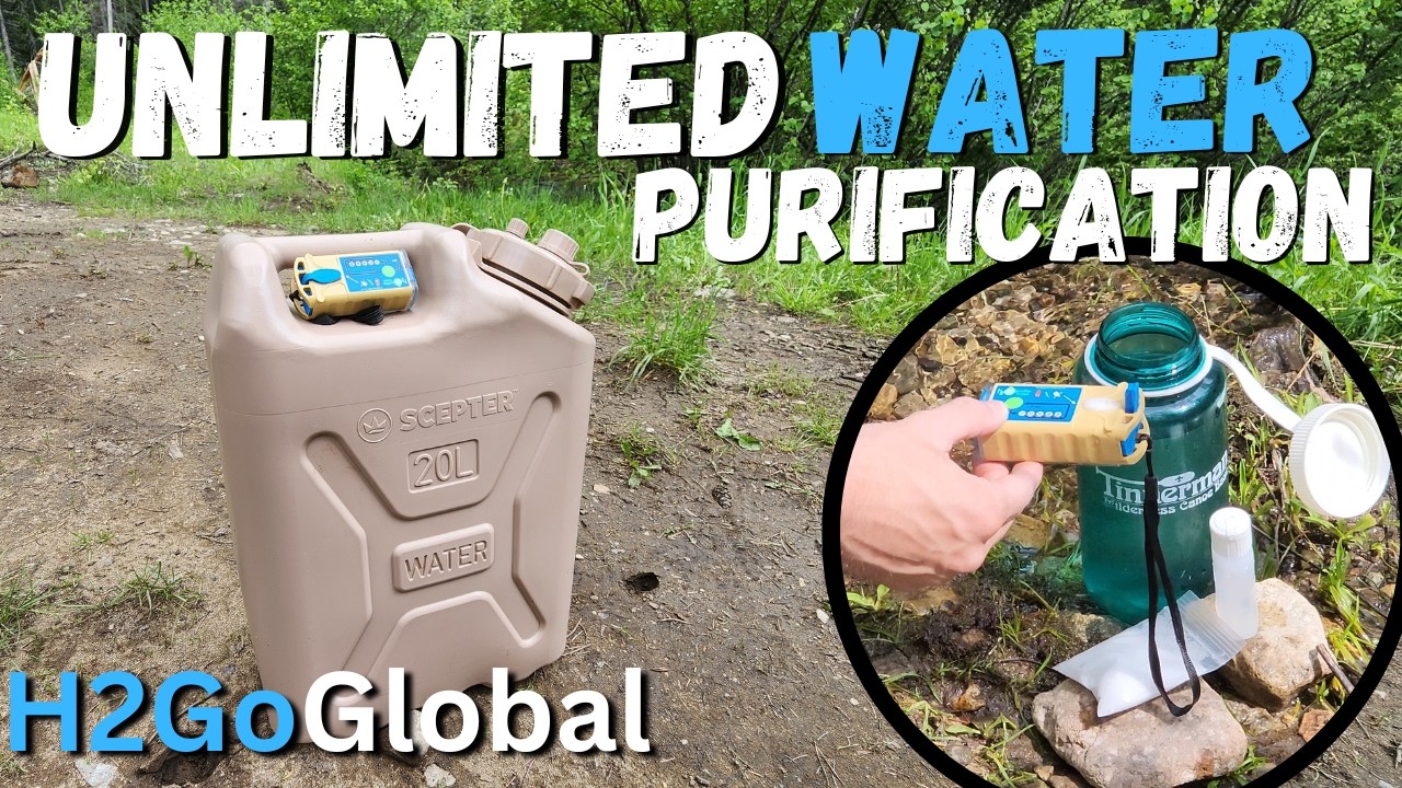 A years worth of clean water in your pocket| H2Go Global