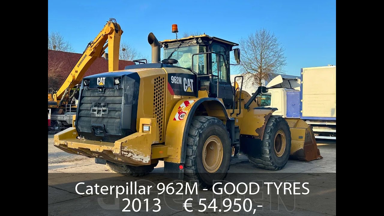 Caterpillar 962M - GOOD TYRES