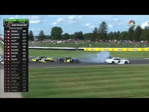 Chase Elliott Spin