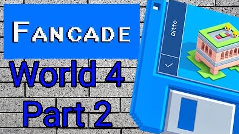 Fancade Walkthrough World 4 Part 2 Odd World