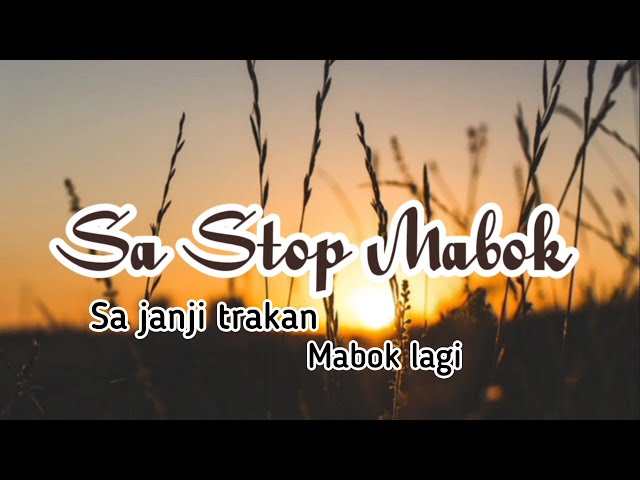 Sa Stop Mabok - NewGvme feat. Lampu1Comedy | Lirik class=