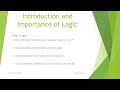 Logic, Propositions, Arguments and their examples