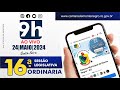 16ª Sessão Ordinária - CMMN/RO (24/05/2024)