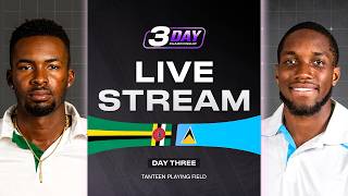 LIVE🔴 | DOMINICA🇩🇲 VS 🇱🇨ST. LUCIA |  DAY 3  | Windwards Men's 3-Day Championship🏏