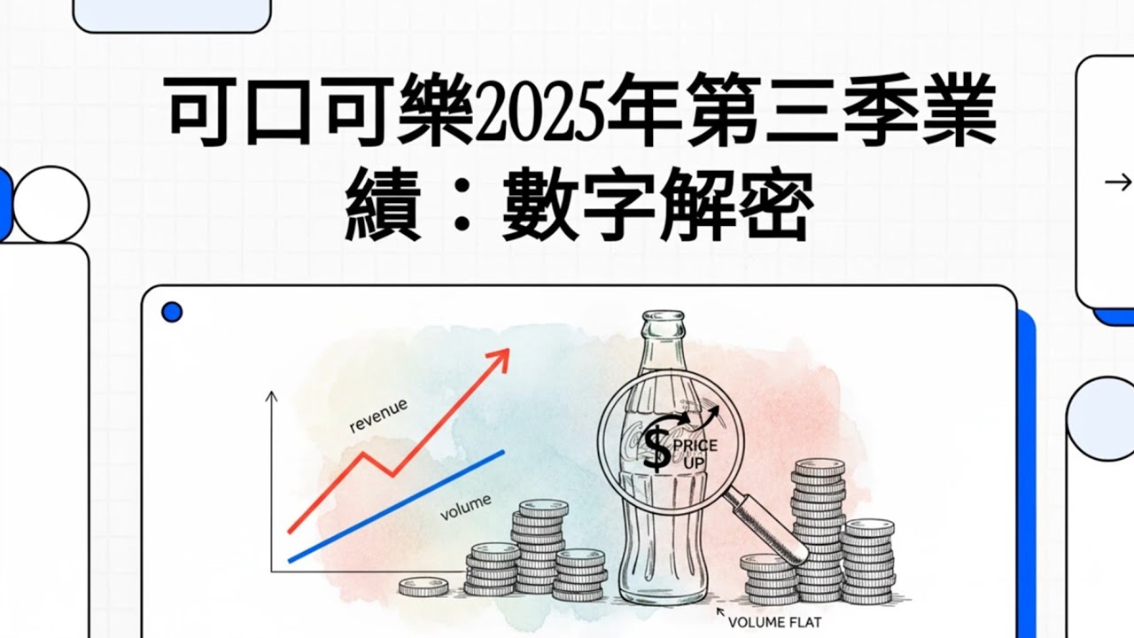 📊【财报分析】​可口可乐Q3财报：营收增长59%的“魔鬼细节”！销量停滞，为何股价还能涨？全靠这一招！